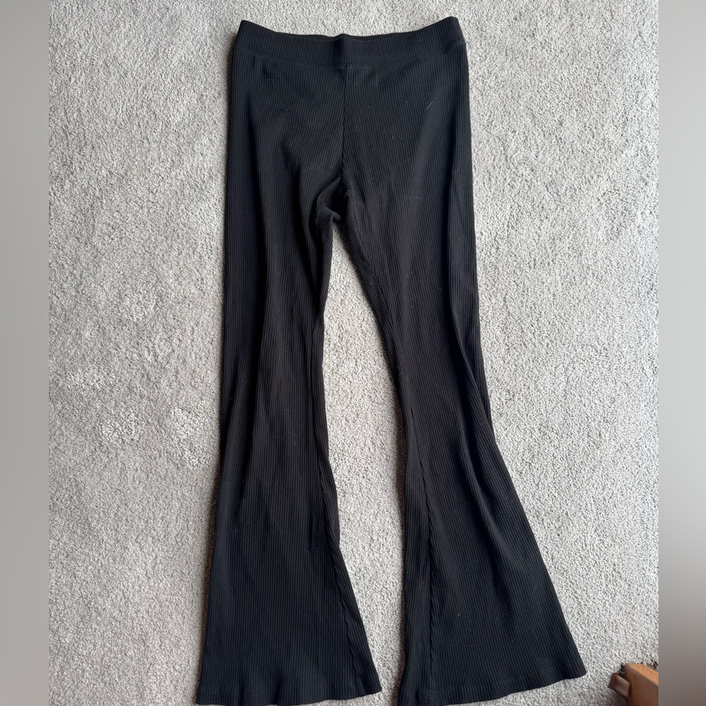 Victoria Secret PINK Black Flared Pants